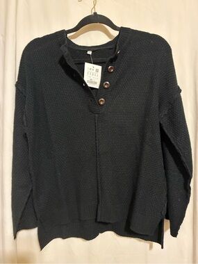 100% Acrylic Waffle Knit Sweater